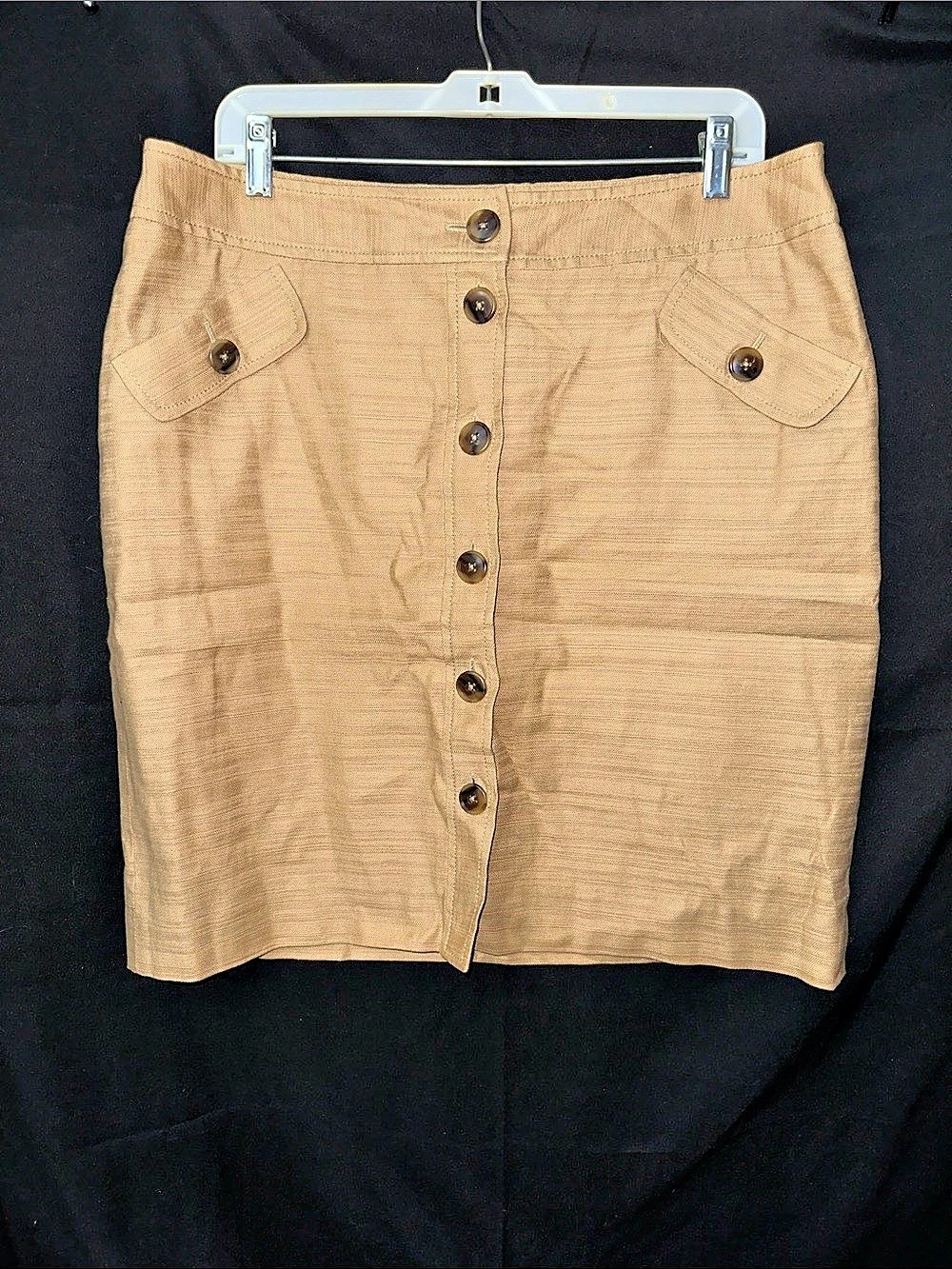 Anne Klein Mini Skirt in Brown Size 14